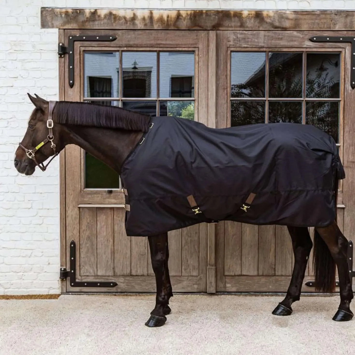Kentucky Turnout Rug All Weather Waterproof Classic 0g Zwart