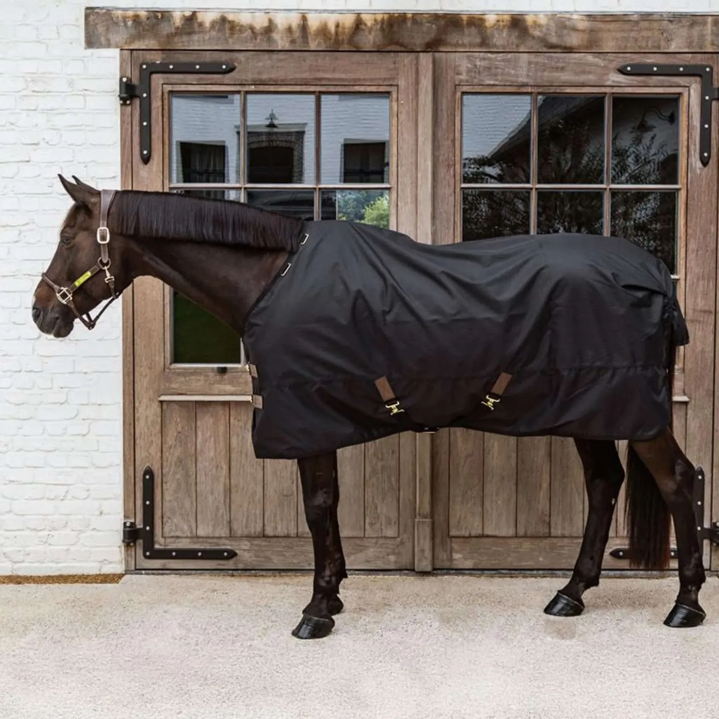 Kentucky Turnout Rug All Weather Waterproof Classic 50g Zwart