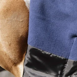 Kentucky Turnout Rug All Weather Quick Dry Fleece with Neck 150g Navy