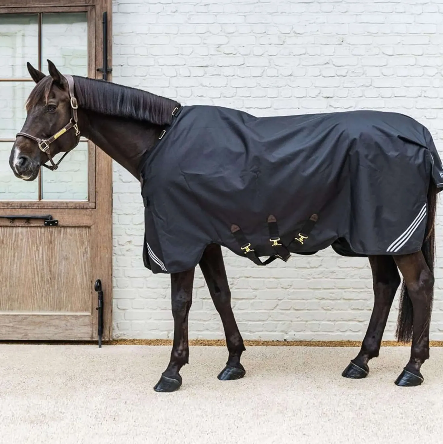 Kentucky Turnout Rug All Weather Comfort Waterproof 300g Zwart