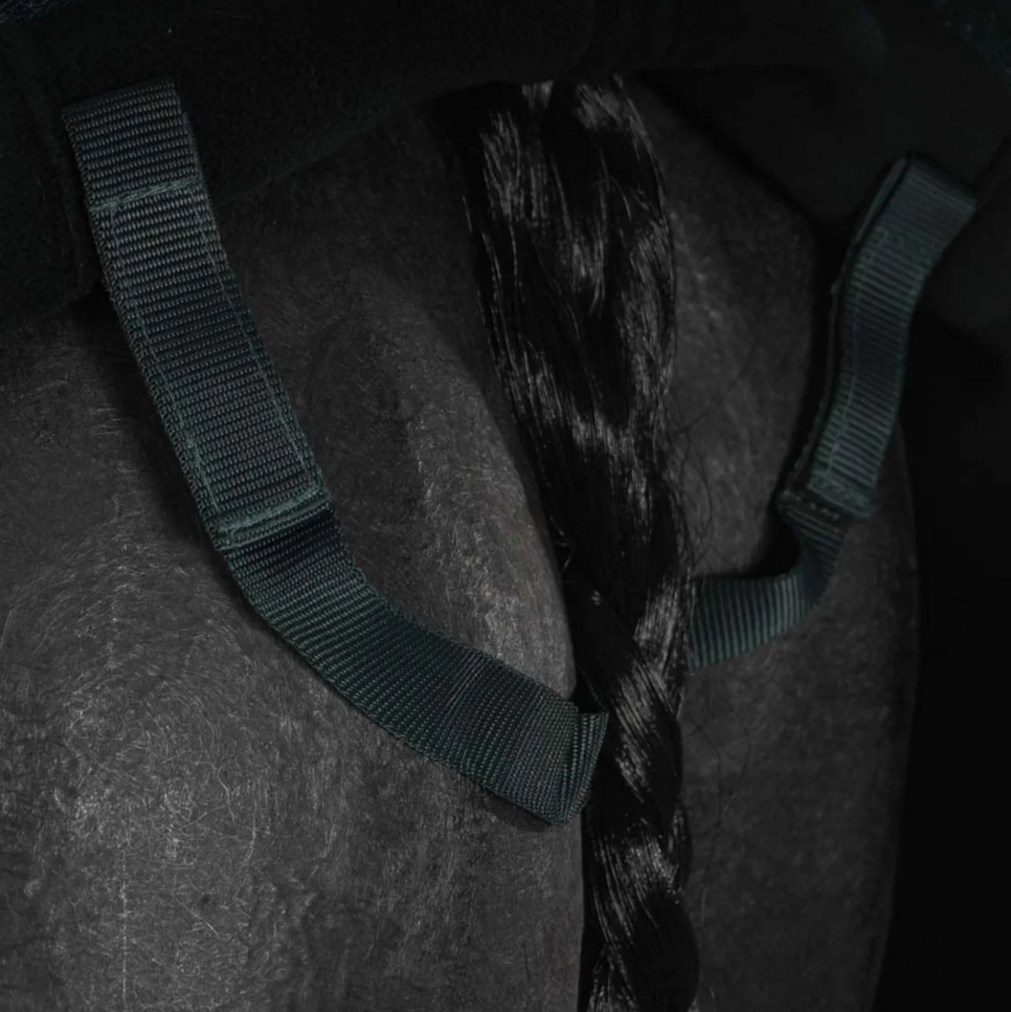 Kentucky Uitrijdeken Vierkant Heavy Fleece Groen