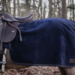 Kentucky Uitrijdeken Vierkant Heavy Fleece Navy