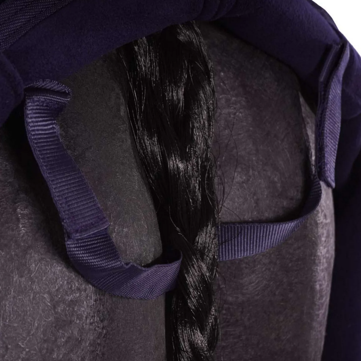 Kentucky Uitrijdeken Vierkant Heavy Fleece Donker Blauw