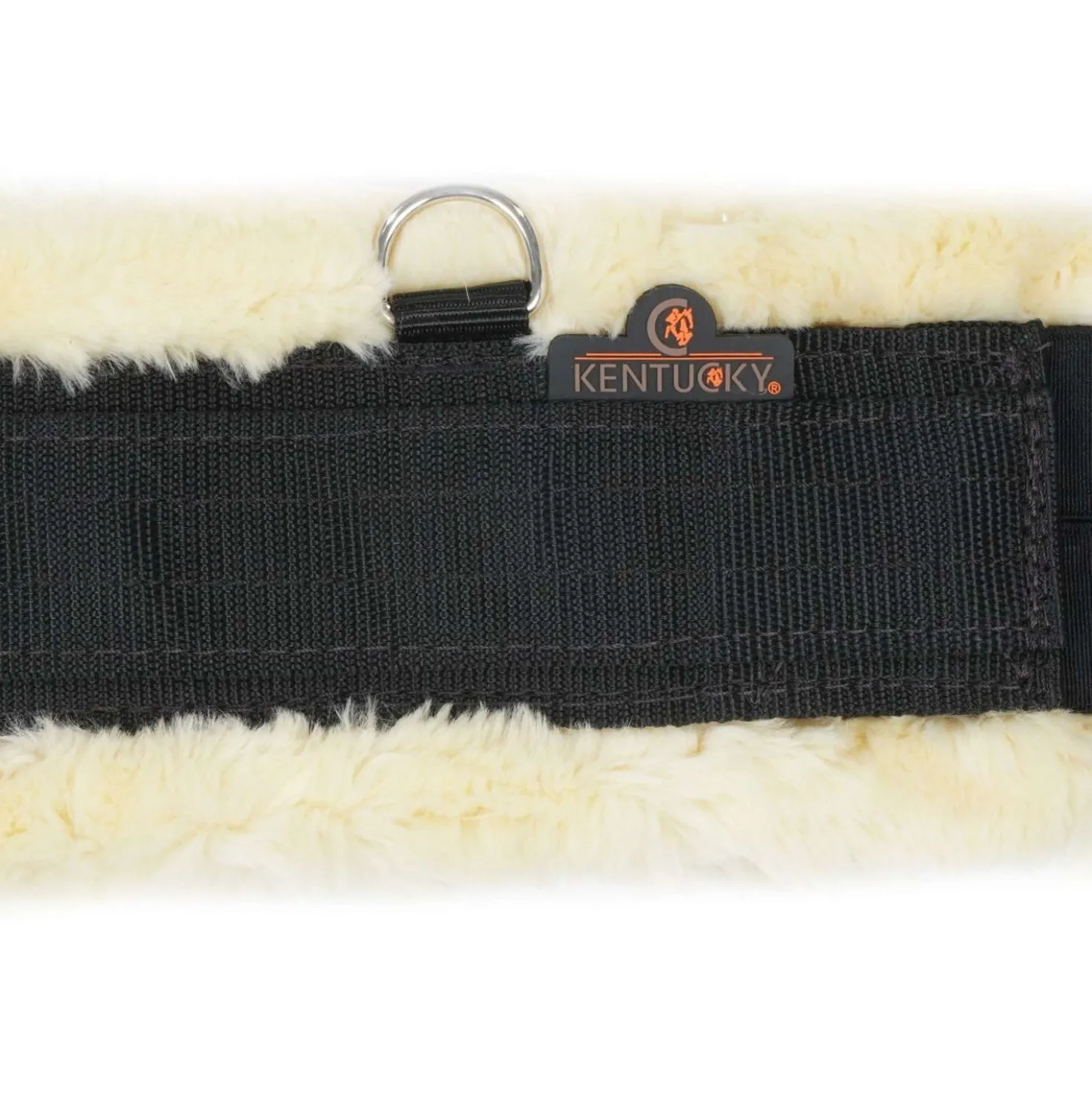 Kentucky Veelzijdigheidssingel Sheepskin Zwart/Naturel