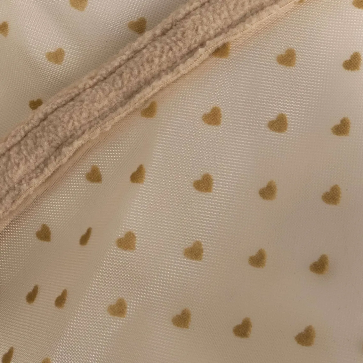 Kentucky Vliegenmasker Heart met Oren en Neus Beige