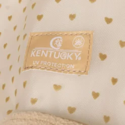 Kentucky Vliegenmasker Heart met Oren en Neus Beige