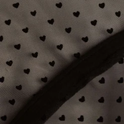 Kentucky Vliegenmasker Heart met Oren en Neus Zwart