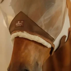 Kentucky Vliegenmasker Skin Friendly met oren Zilver