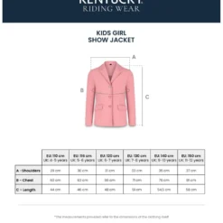 Kentucky Wedstrijdjasje Sammy Girls Old Rose