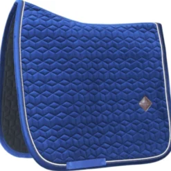 Kentucky Zadeldekje Basic Velvet Dressuur Navy