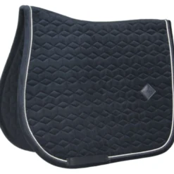Kentucky Zadeldekje Basic Velvet Springen Zwart