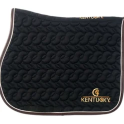 Kentucky Zadeldekje Black/White/Brown