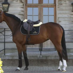 Kentucky Zadeldekje Black/White/Brown
