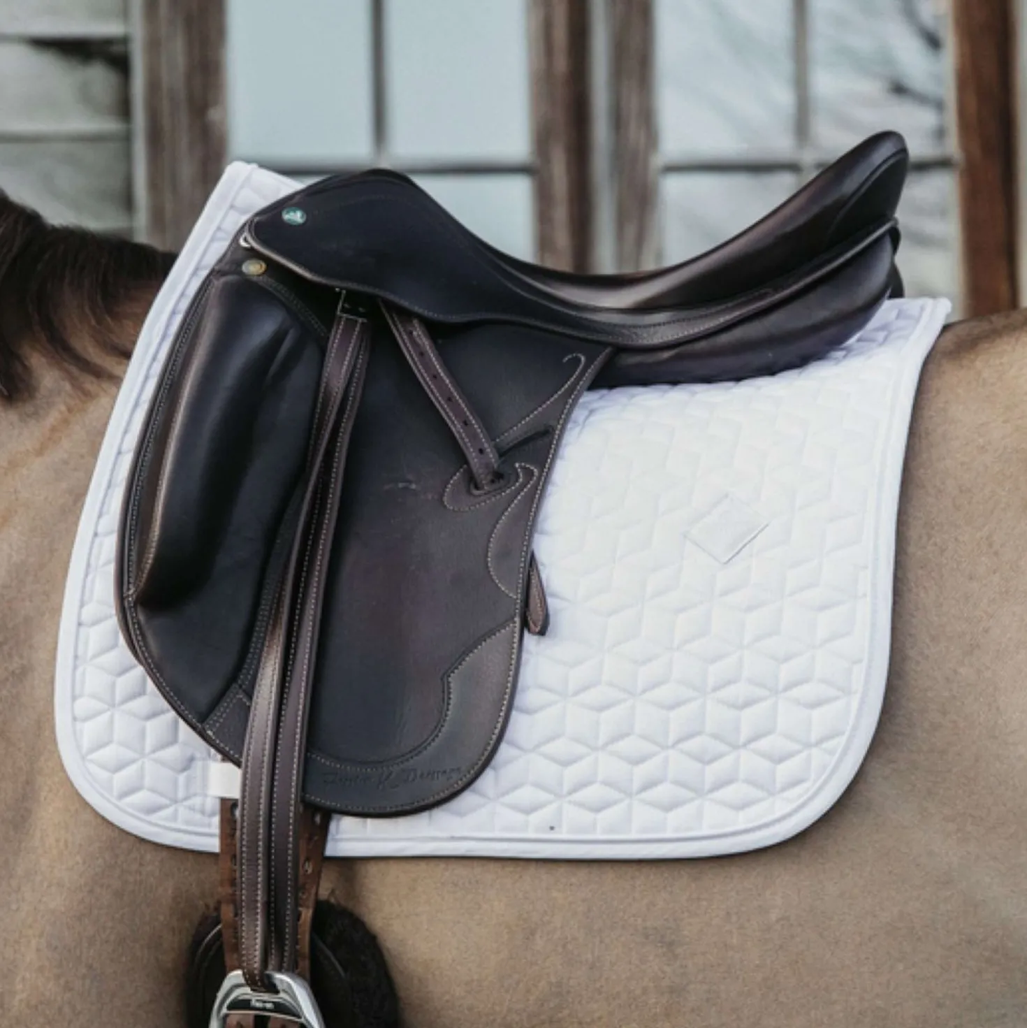 Kentucky Zadeldekje Classic Dressuur Wit