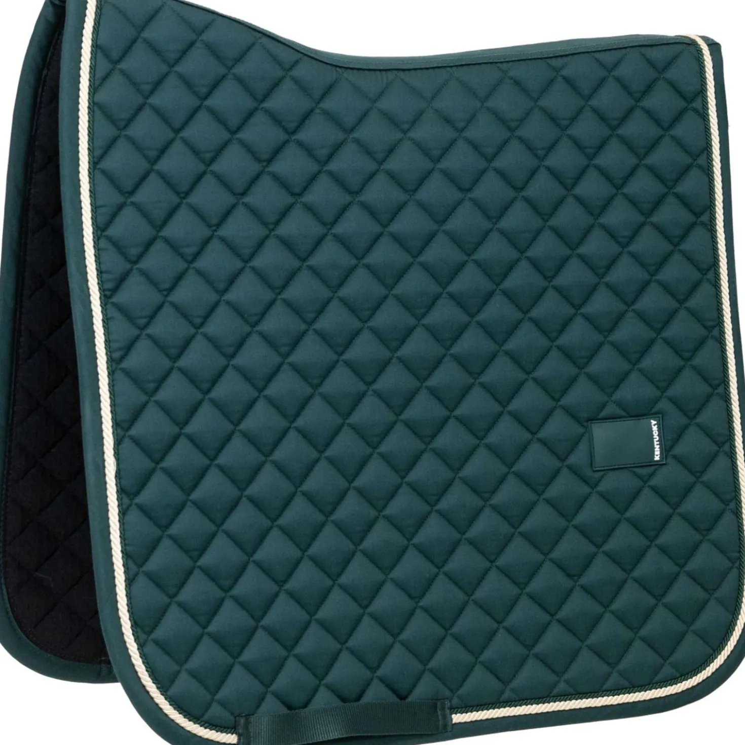 Kentucky Zadeldekje Diamond Rope Dressuur Pine Green