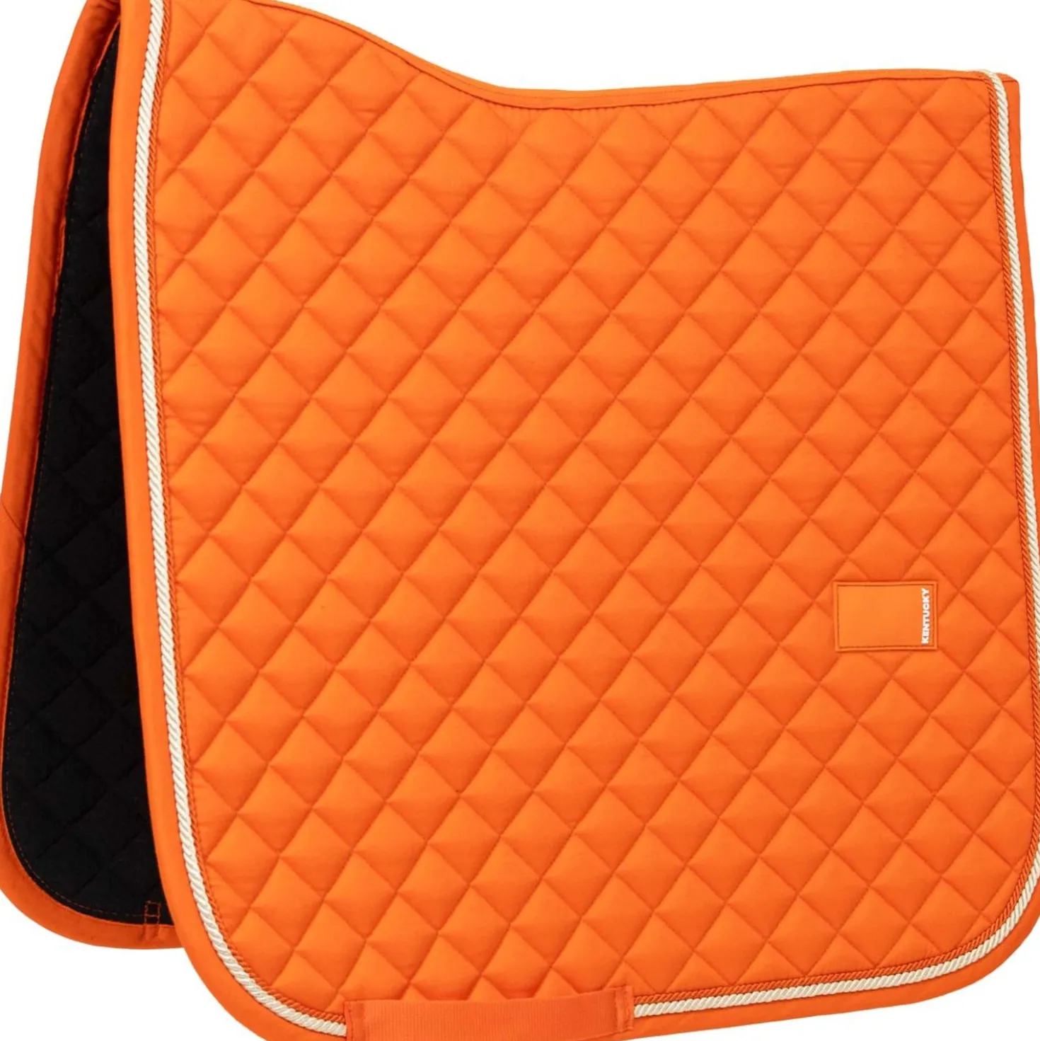 Kentucky Zadeldekje Diamond Rope Dressuur Oranje