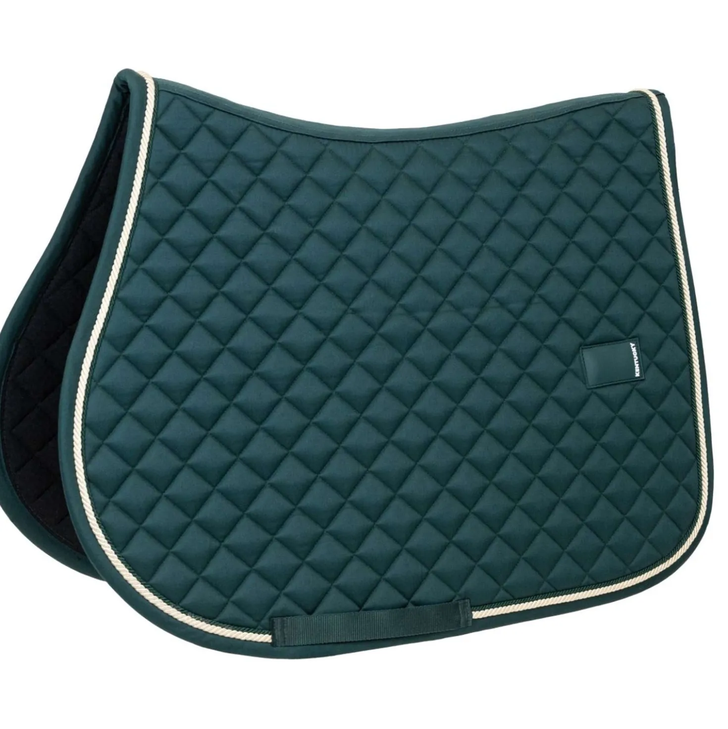 Kentucky Zadeldekje Diamond Rope Springen Pine Green