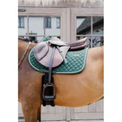 Kentucky Zadeldekje Diamond Rope Springen Pine Green
