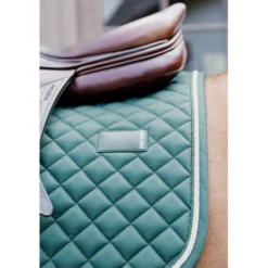 Kentucky Zadeldekje Diamond Rope Springen Pine Green