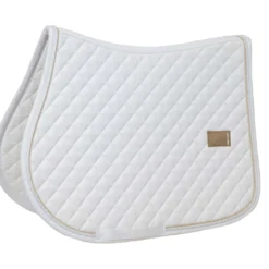 Kentucky Zadeldekje Diamond Rope Springen Wit