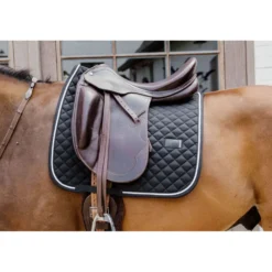 Kentucky Zadeldekje Diamond Rope Dressuur Zwart