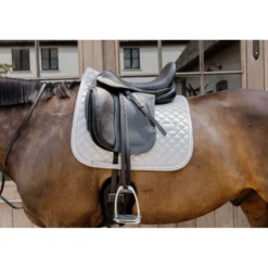 Kentucky Zadeldekje Diamond Rope Dressuur Grijs