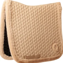 Kentucky Zadeldekje Fake Fur Onion Quilt Dressuur Beige