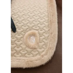 Kentucky Zadeldekje Fake Fur Onion Quilt Dressuur Beige