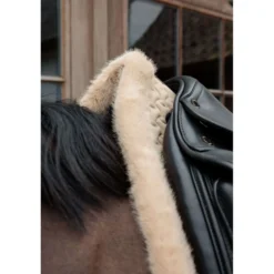 Kentucky Zadeldekje Fake Fur Onion Quilt Dressuur Beige