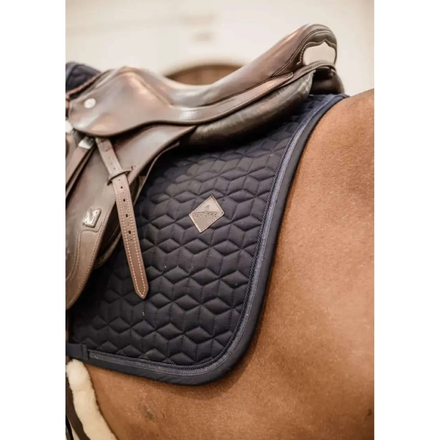 Kentucky Zadeldekje Glitter Rope Springen Navy