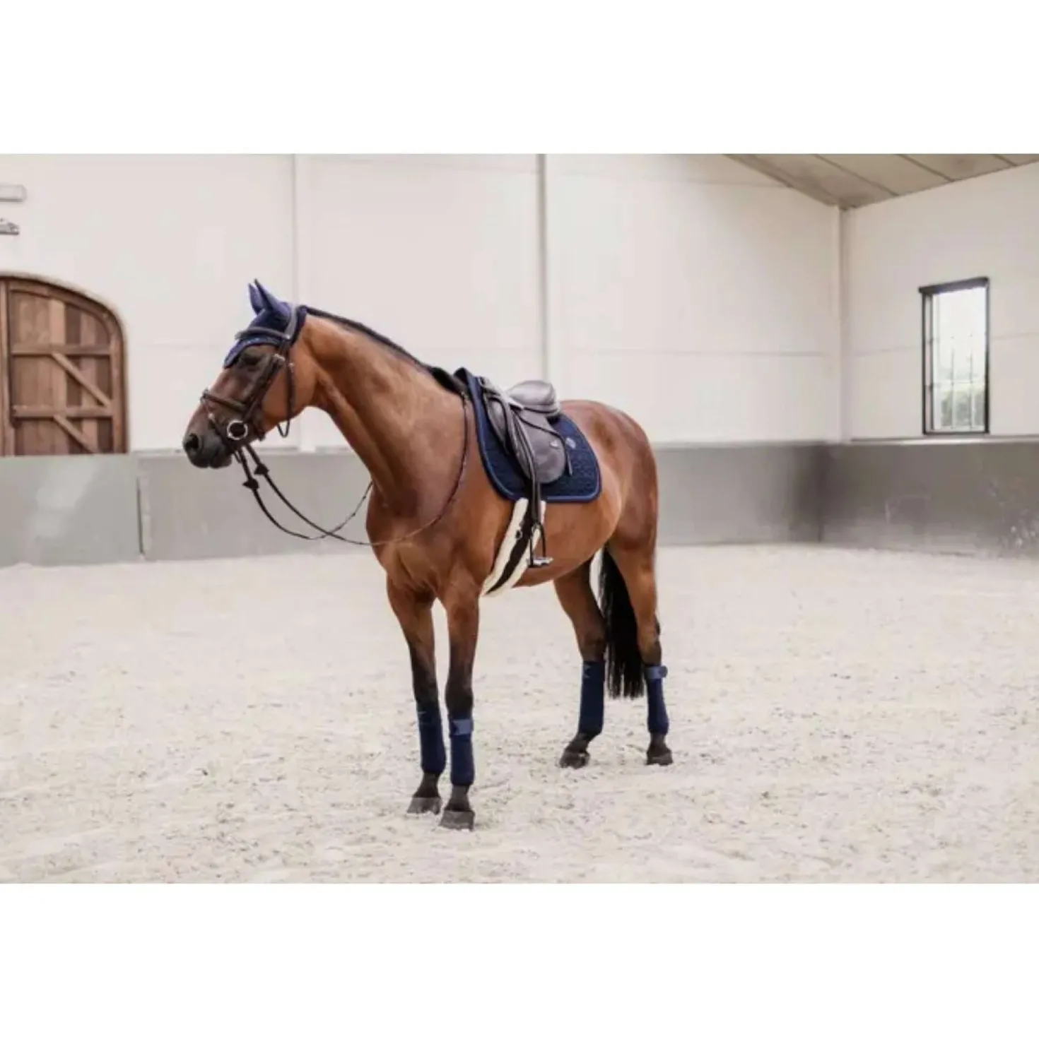 Kentucky Zadeldekje Glitter Rope Springen Navy