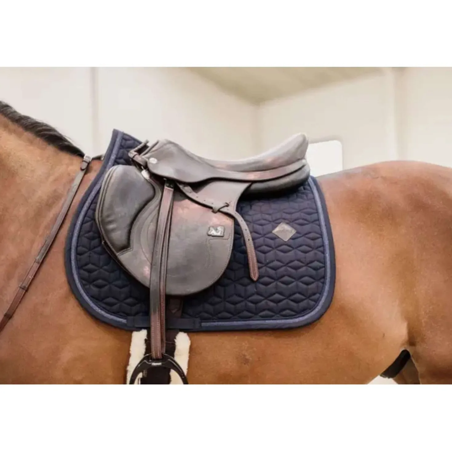 Kentucky Zadeldekje Glitter Rope Springen Navy