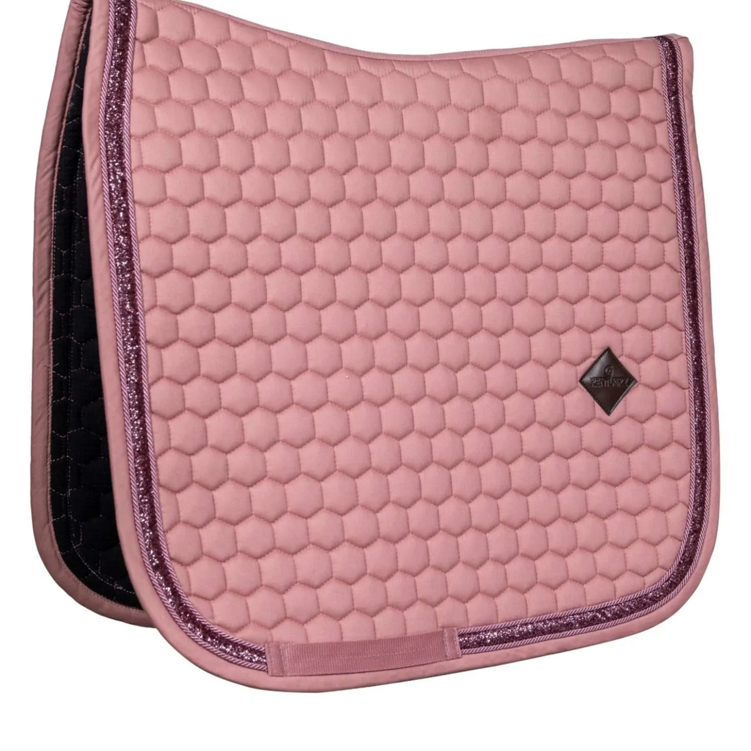 Kentucky Zadeldekje Glitter Dressuur Fuchsia