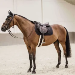 Kentucky Zadeldekje Glitter Rope Springen Zwart