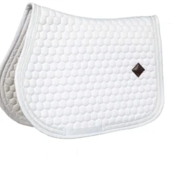 Kentucky Zadeldekje Glitter Springen Wit/Wit