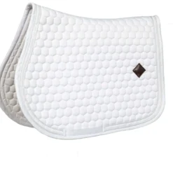 Kentucky Zadeldekje Glitter Wit