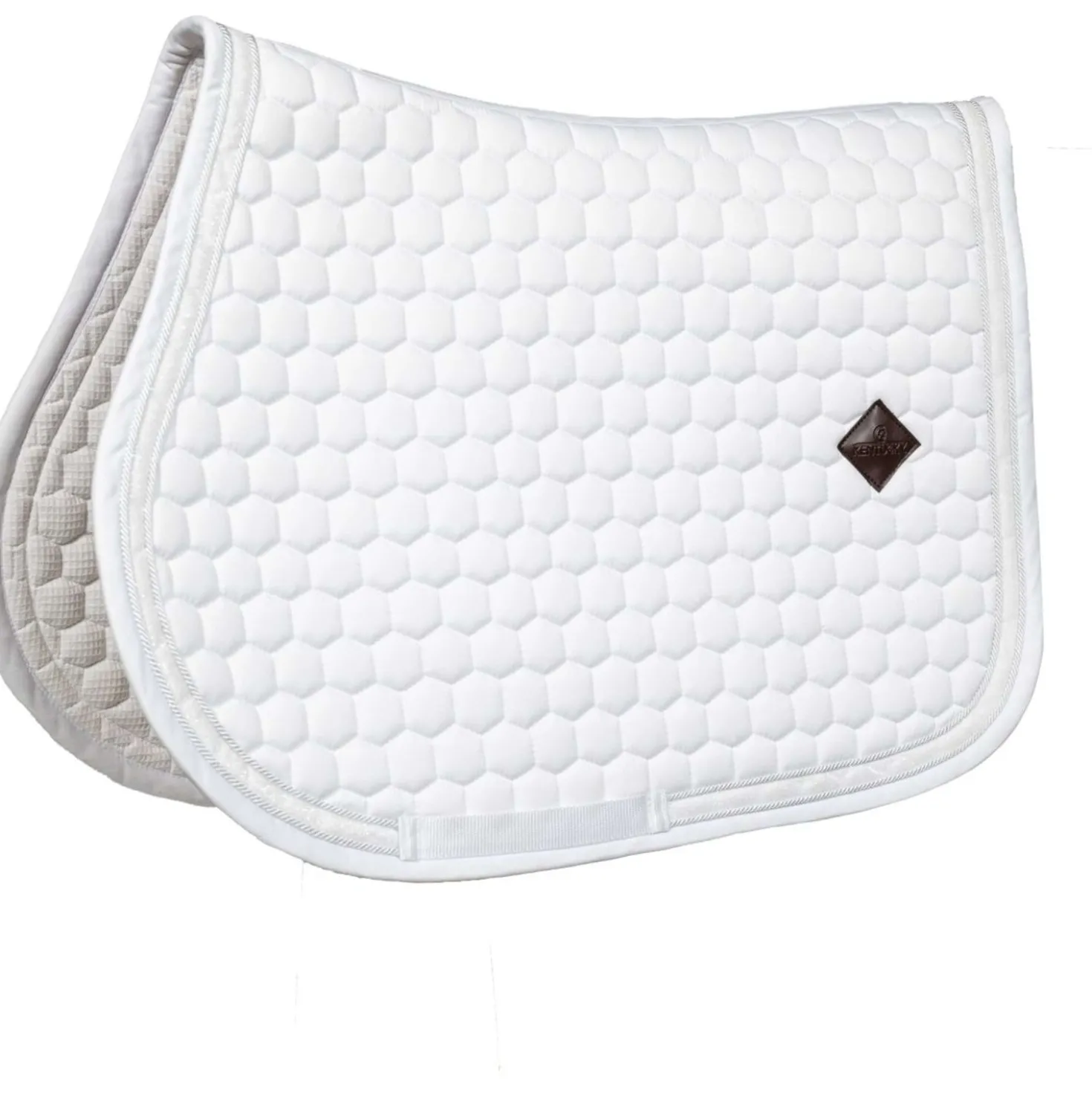Kentucky Zadeldekje Glitter Wit