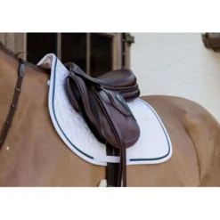 Kentucky Zadeldekje Glitter Rope Springen Wit/Navy