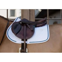 Kentucky Zadeldekje Glitter Rope Springen Wit/Navy