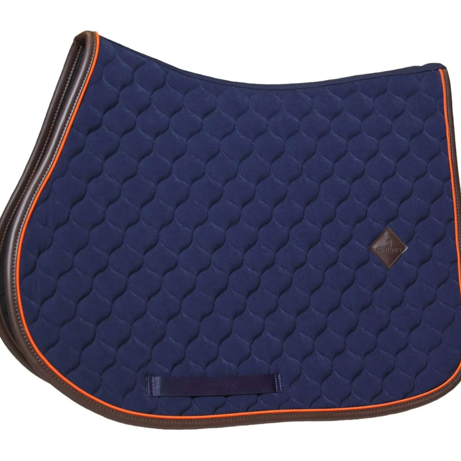 Kentucky Zadeldekje Onion Quilt Leather Neon Springen Navy