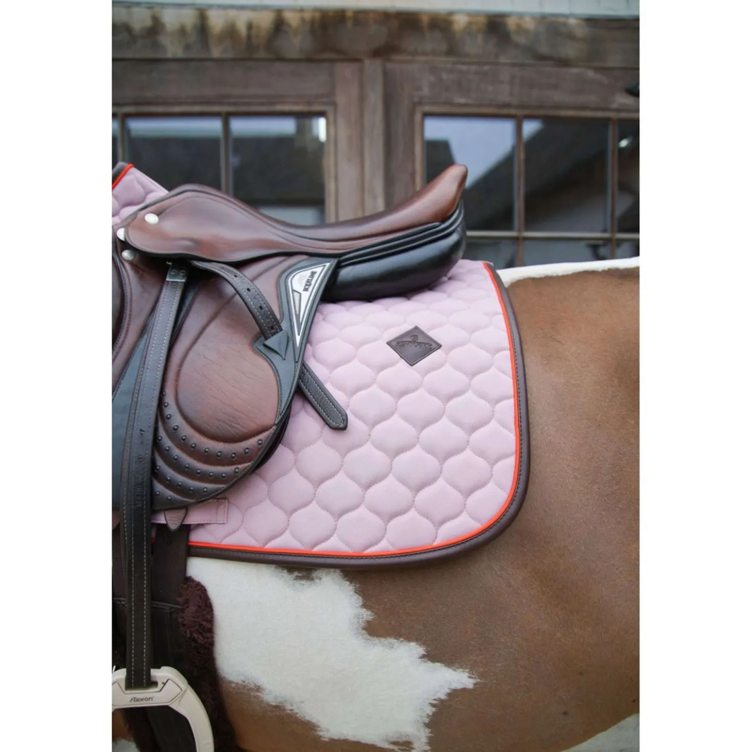 Kentucky Zadeldekje Onion Quilt Leather Neon Springen Lavender