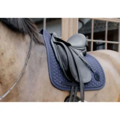 Kentucky Zadeldekje Plaited 3D Logo Dressuur Navy