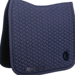 Kentucky Zadeldekje Plaited 3D Logo Dressuur Navy