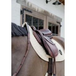 Kentucky Zadeldekje Plaited 3D Logo Springen Beige