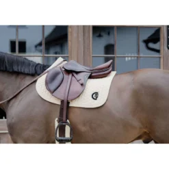 Kentucky Zadeldekje Plaited 3D Logo Springen Beige