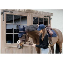 Kentucky Zadeldekje Plaited 3D Logo Springen Navy