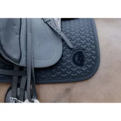 Kentucky Zadeldekje Plaited 3D Logo Dressuur Zwart