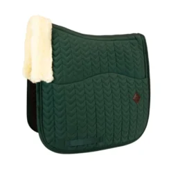 Kentucky Zadeldekje Skin Friendly Velvet Dressuur Pine Green