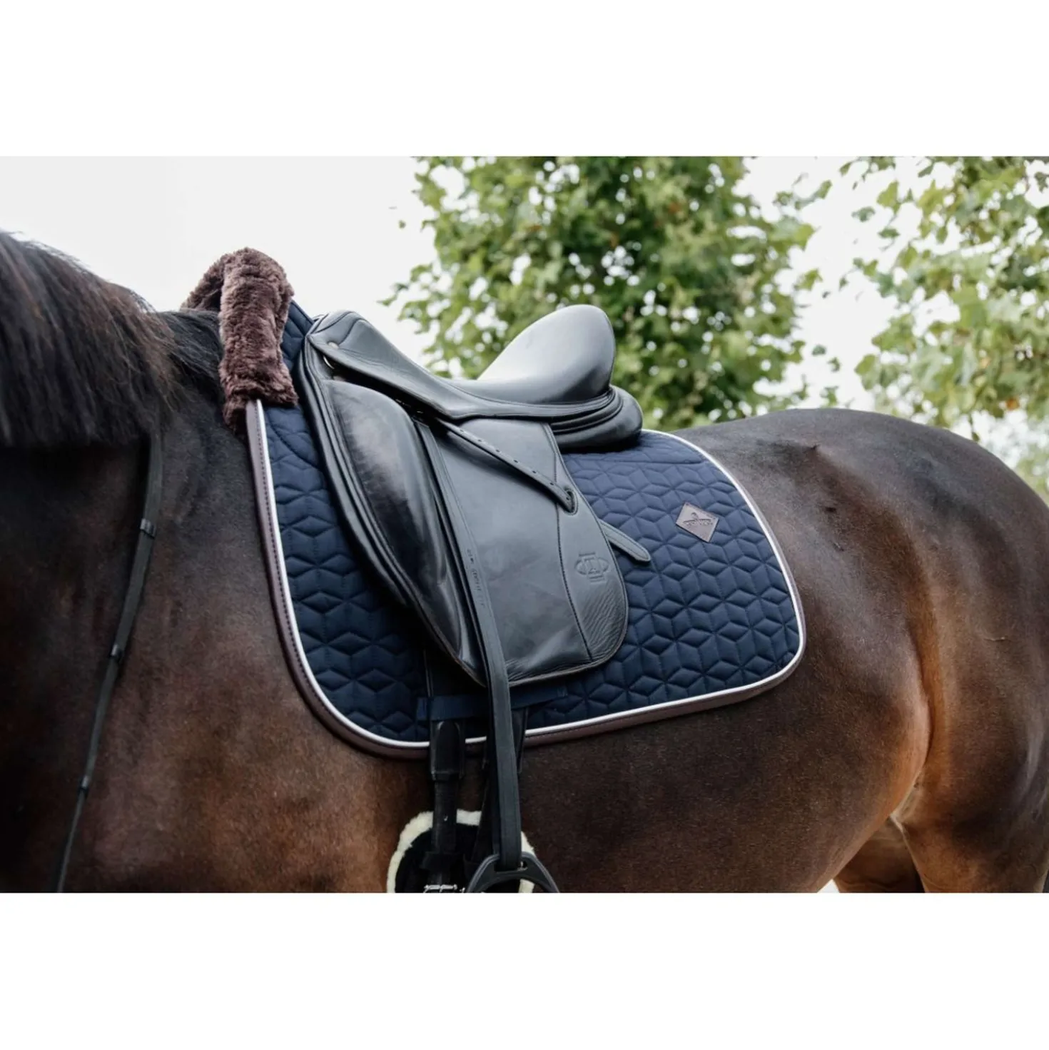 Kentucky Zadeldekje Skin Friendly Dressuur Navy