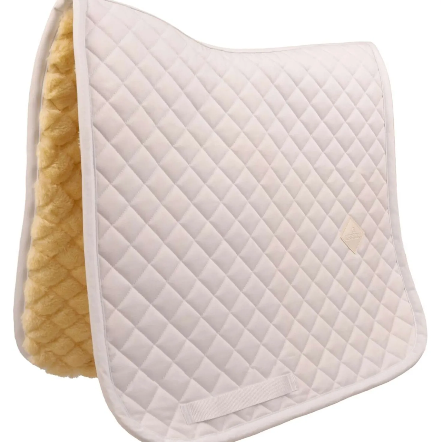 Kentucky Zadeldekje Skin Friendly Diamond Dressuur Wit
